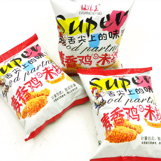 绿粮王麦香鸡味块袋装306g 麦香鸡味 商品图2