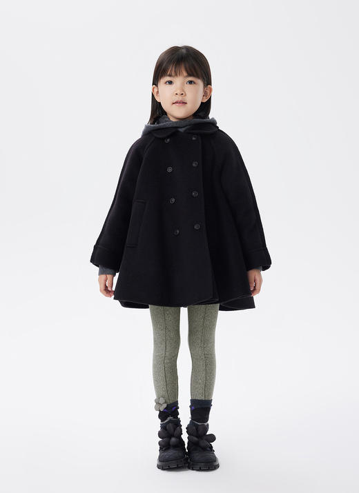 JNBY   22年冬款  宽松A型呢大衣  1M0810330 商品图7