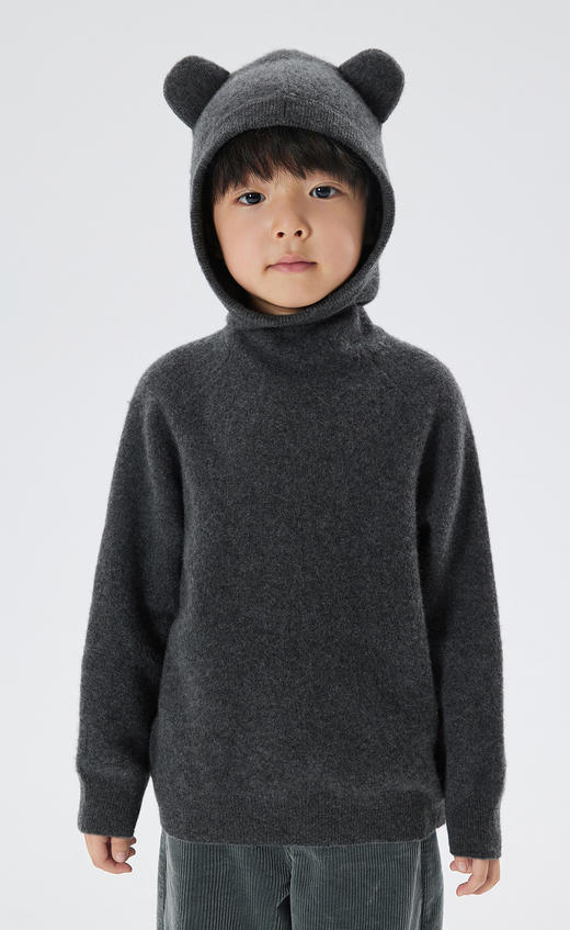 JNBY  22年冬款 连帽套头长袖毛衫 1M0310100 商品图6