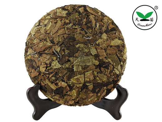 【牛年纪念版】天苗白茶 2021年一级寿眉饼 福鼎白茶 357g/饼（天猫同款） 商品图1