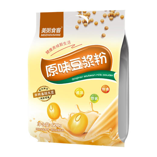 美粥食客 原味豆浆粉 500g 商品图1