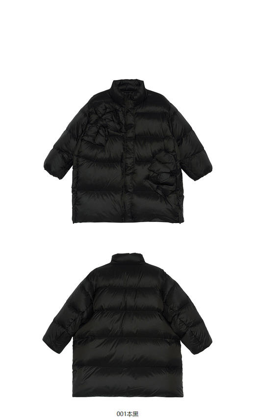 JNBY  22年冬款    宽松立领长裤羽绒服 1M0C10510 商品图6
