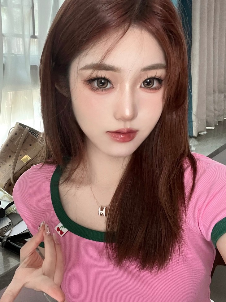 CLAIRECOLOR年抛隐形眼镜 奶油可颂14.5mm 1副/2片-VVCON美瞳商城20