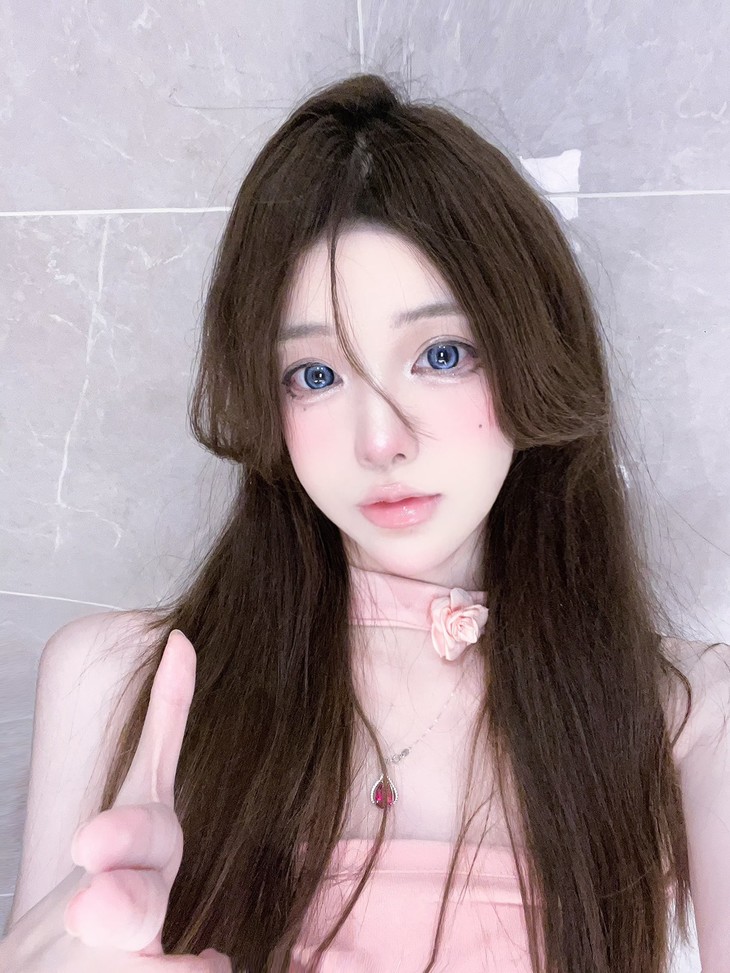CLAIRECOLOR年抛隐形眼镜 海蓝椰椰14.5mm 1副/2片-VVCON美瞳商城15