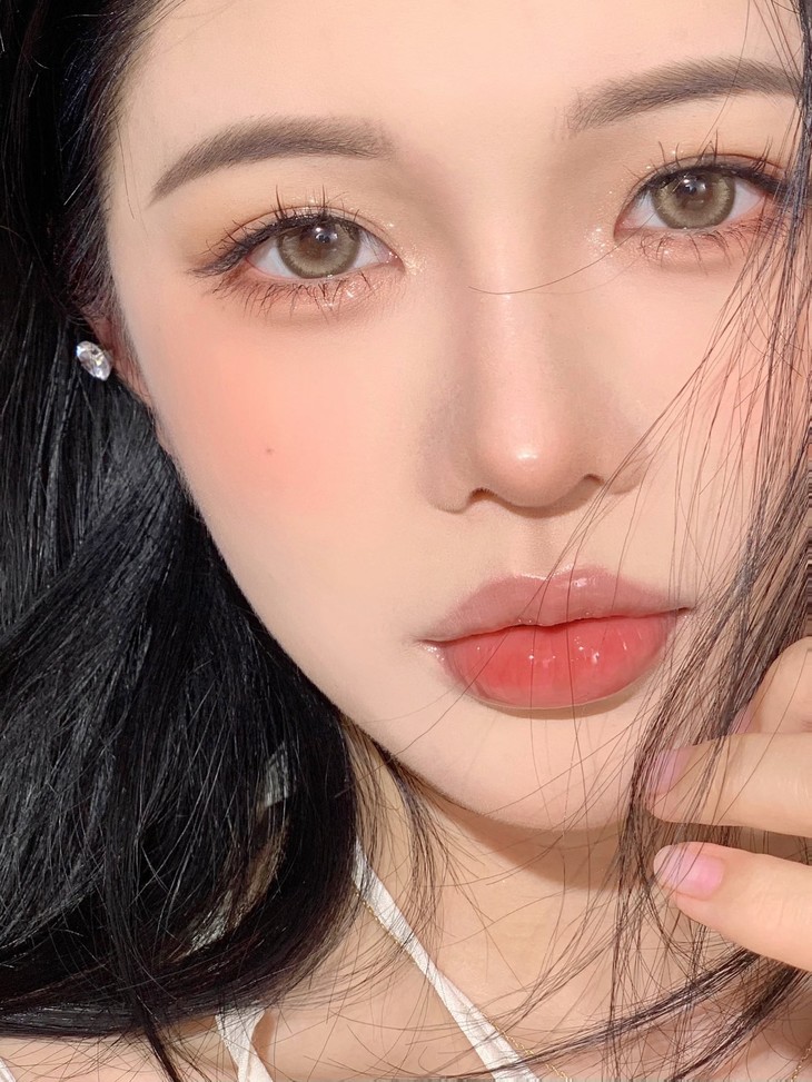 CLAIRECOLOR年抛隐形眼镜 奶油可颂14.5mm 1副/2片-VVCON美瞳商城18