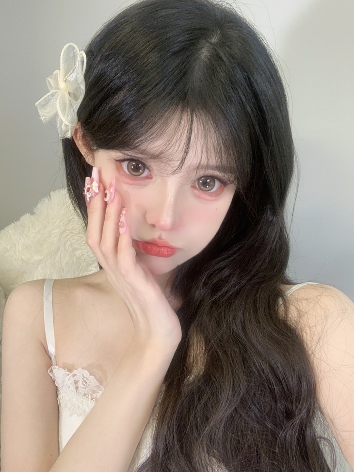 CLAIRECOLOR年抛隐形眼镜 奶油可颂14.5mm 1副/2片-VVCON美瞳商城23