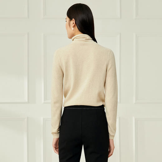 EITIE爱特爱新款简约百搭打底保暖针织衫6801527 商品图5