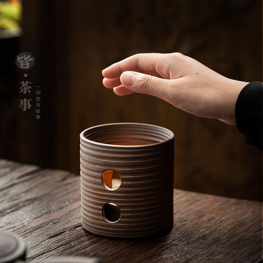 粗陶焙茶炉茶叶提香器加热烤茶炉醒茶配件 商品图4