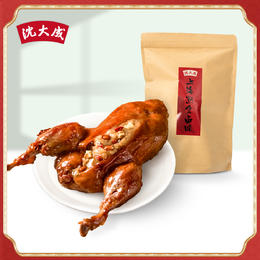 上海沈大成上海八宝鸭 上海本帮卤味肉类熟食品800g