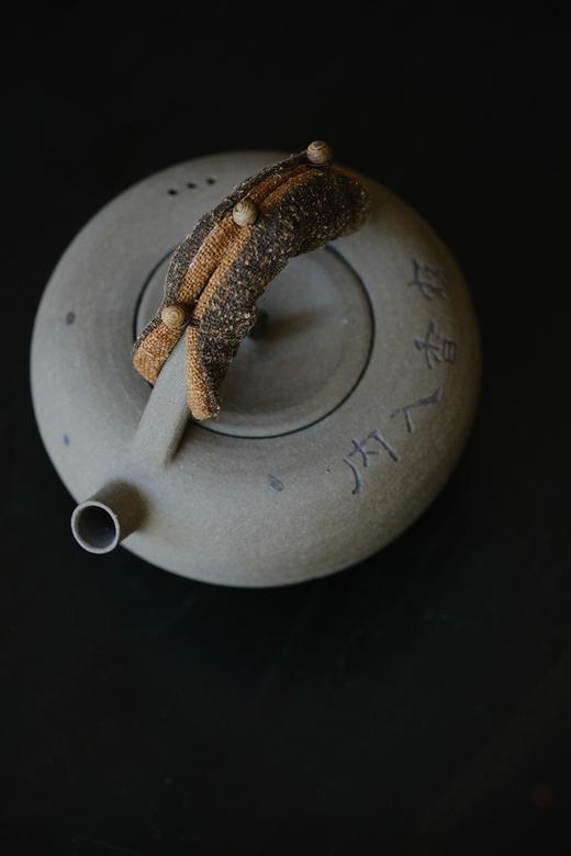 提梁壶 烧水壶 朴陶 500ml 商品图2