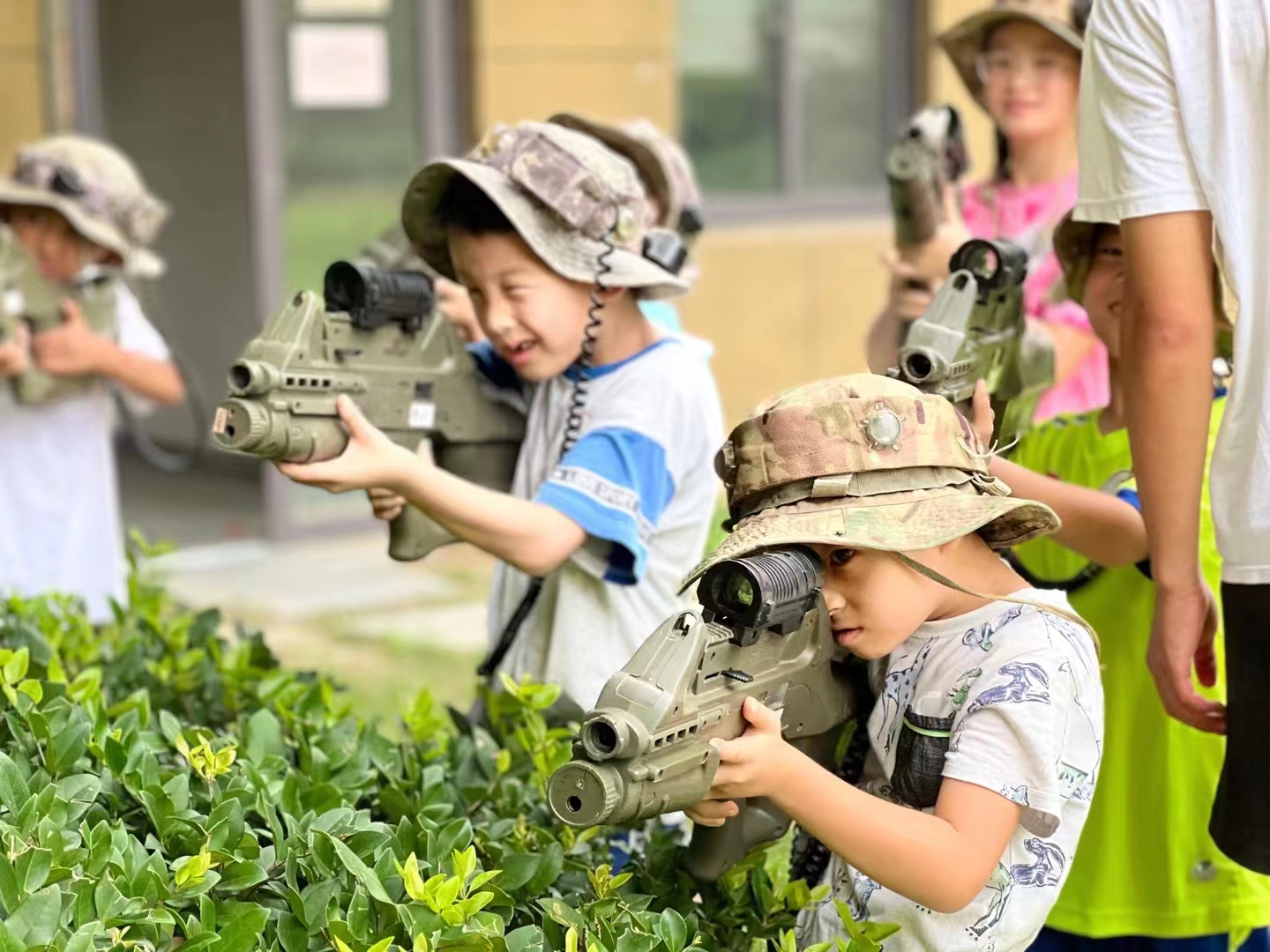 半日军事CS营丨给孩子性格刷上一层坚毅的底色