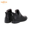 【春节不打烊】Safiya/索菲娅 2022冬季新款瘦瘦小跟软面平底尖头踝短靴 SF24116545 商品缩略图8