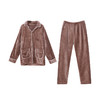都市丽人都市锋尚生活家居男士法兰绒套装法兰绒厚家居服长袖睡衣FH20A9 商品缩略图3