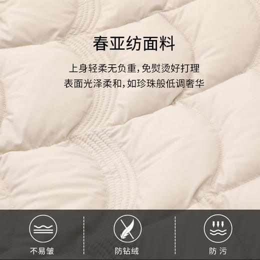 玳莎立领无袖马甲羽绒服女冬季简约鸭绒外穿马夹背心外套   CD41001 商品图3