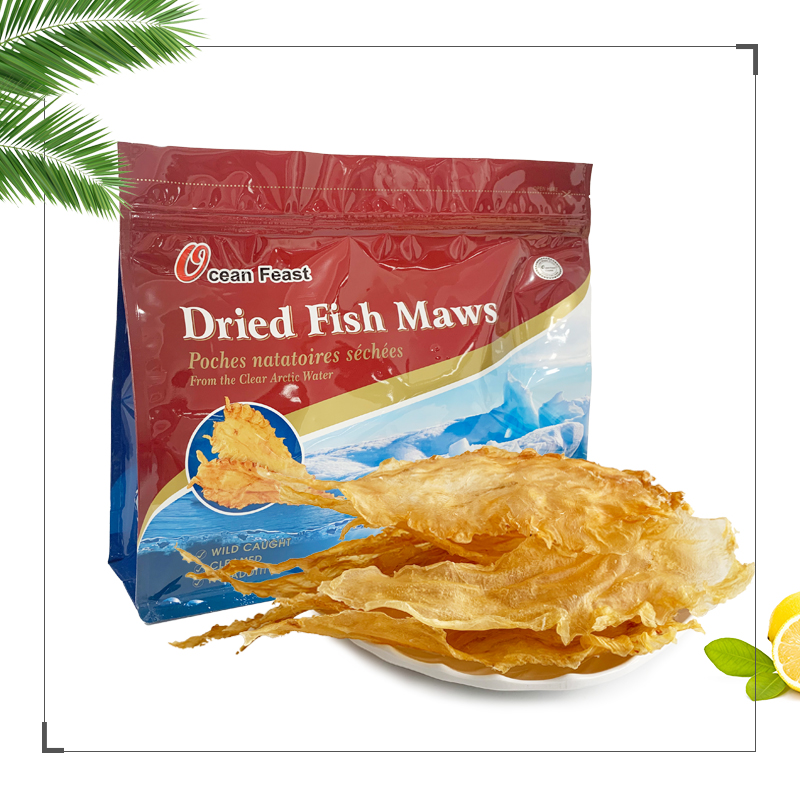 水晶级淡干鱼胶(25片左右/袋，半磅一袋)