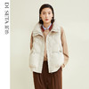 玳莎立领无袖马甲羽绒服女冬季简约鸭绒外穿马夹背心外套   CD41001 商品缩略图0