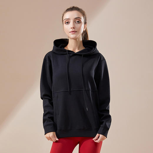 哈瓦塔全棉保暖带帽休闲卫衣 商品图6