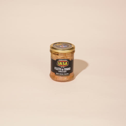 亚萨橄榄油浸金枪鱼柳罐头 200g 商品图0