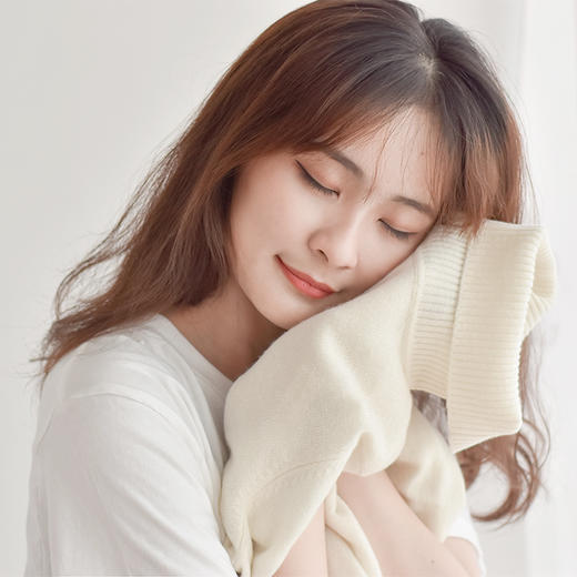 红莲羊绒衫圆领220g/高领款200g 2025秋冬高级感 新中国首件羊绒衫生产商 商品图8