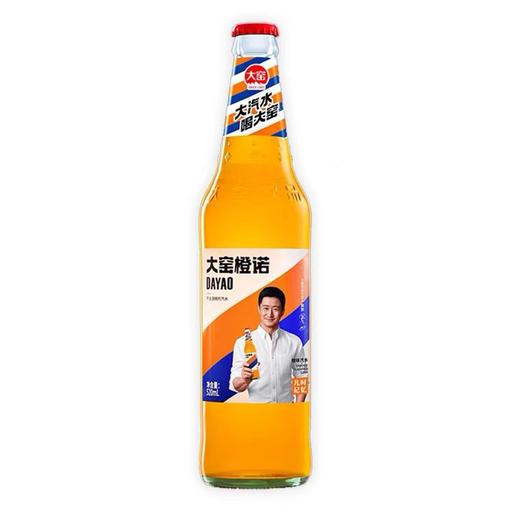 大窑橙诺 橙味汽水碳酸饮料 520ml/瓶 商品图0