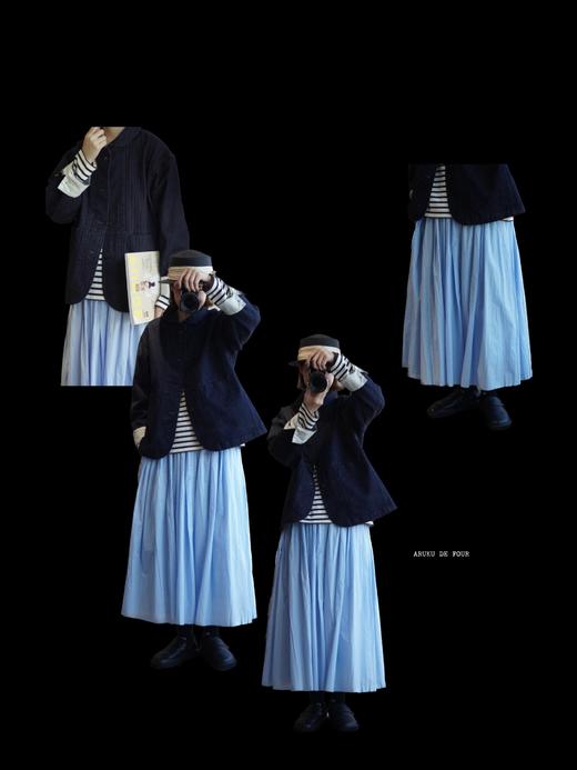 ORDINARY FITS 米色深蓝外套 商品图0