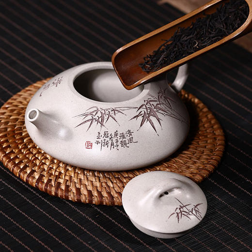 大师亲制【壶永年-汉白西施】紫砂壶 范银书制 商品图6