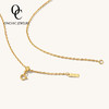 onchic彩色符号项链女秋冬轻奢毛衣链 商品缩略图2
