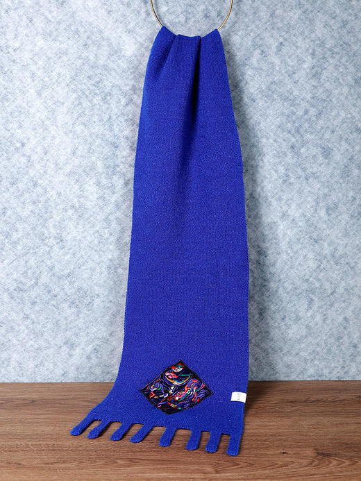 宁安如梦毛线围巾 /   红色 黄色 蓝色 绿色  / 现货 商品图6