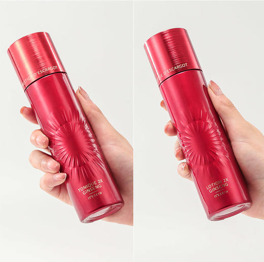 韩国its skin伊思2X系列红参蜗牛水140ml/乳140ml组合套盒护肤补水滋润 商品图5