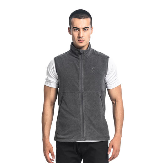 探险者保暖立领抓绒马甲 商品图0