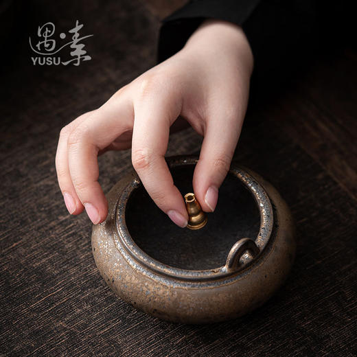香薰炉盘香炉禅意陶瓷 商品图2