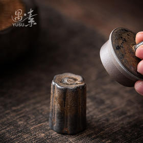 陶瓷盖置鎏金茶壶盖托盖子架