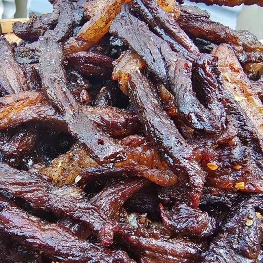 生态牛肉干巴 | 接单现做 1周内发货 | 精选黄牛肉 | 纯手工炭火制作 嚼劲十足 | 基地直发包邮 * Ecological Beef Jerky 商品图4
