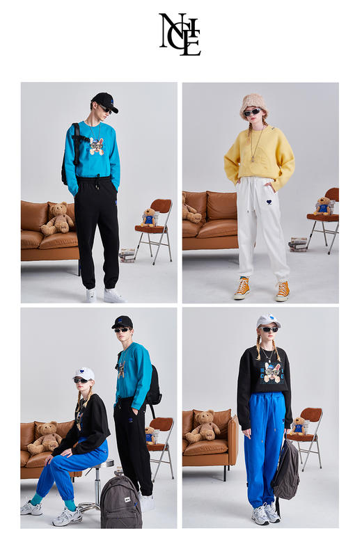 韩国潮牌ader nice系列 秋季新款卫裤合集 商品图0