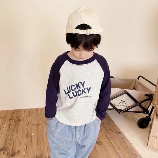 【39.9/两件】秋冬儿童A类打底衫宝宝纯棉长袖T恤男童打底上衣单件女童德绒打底衣 商品图1