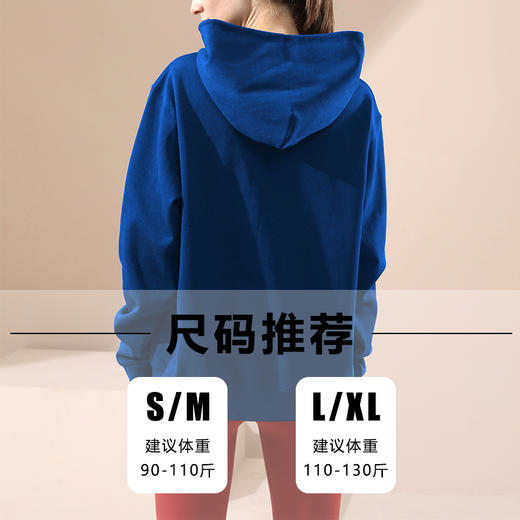 哈瓦塔全棉保暖带帽休闲卫衣 商品图3