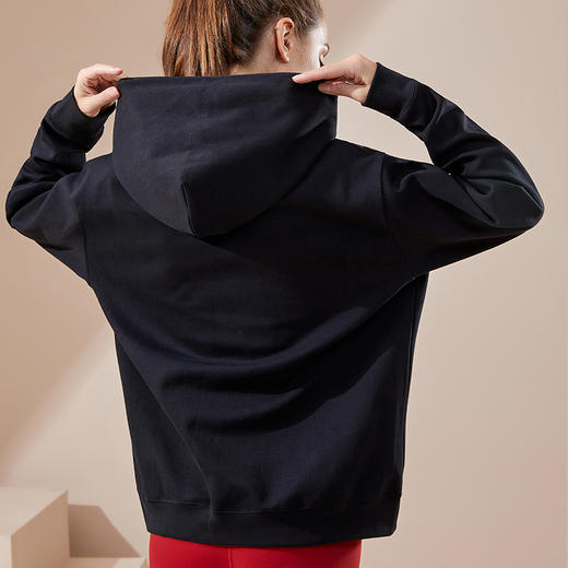 哈瓦塔全棉保暖带帽休闲卫衣 商品图5