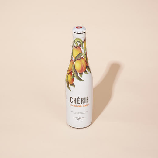 比利时奢莉桃味小麦啤酒瓶装 330ml 商品图0
