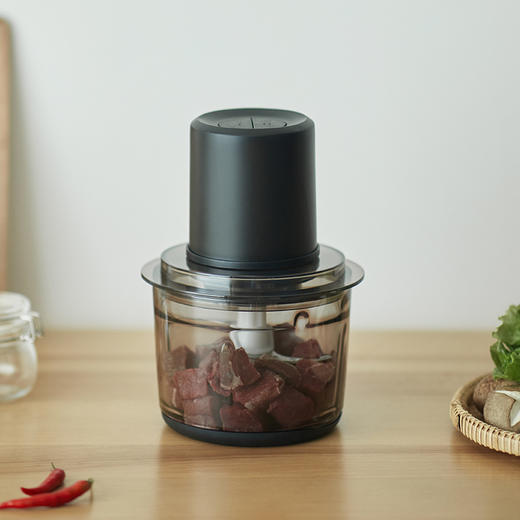 olayks欧莱克绞肉机家用电动小型迷你多功能打肉馅蒜泥神器辅食机 心选到家 商品图1