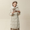 Famecoco范可儿羽绒棉服女冬季中长款枕头领加厚保暖外套F228AD017 商品缩略图0
