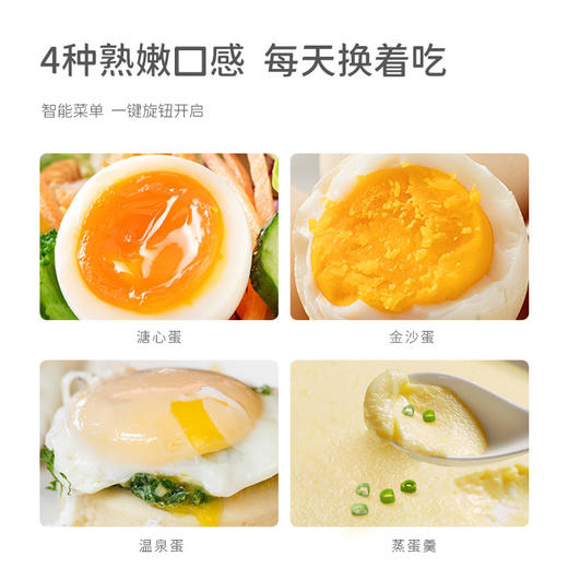 olayks欧莱克煮蛋器蒸蛋智能自动断电家用多功能小型早餐机温泉蛋 心选到家 商品图1