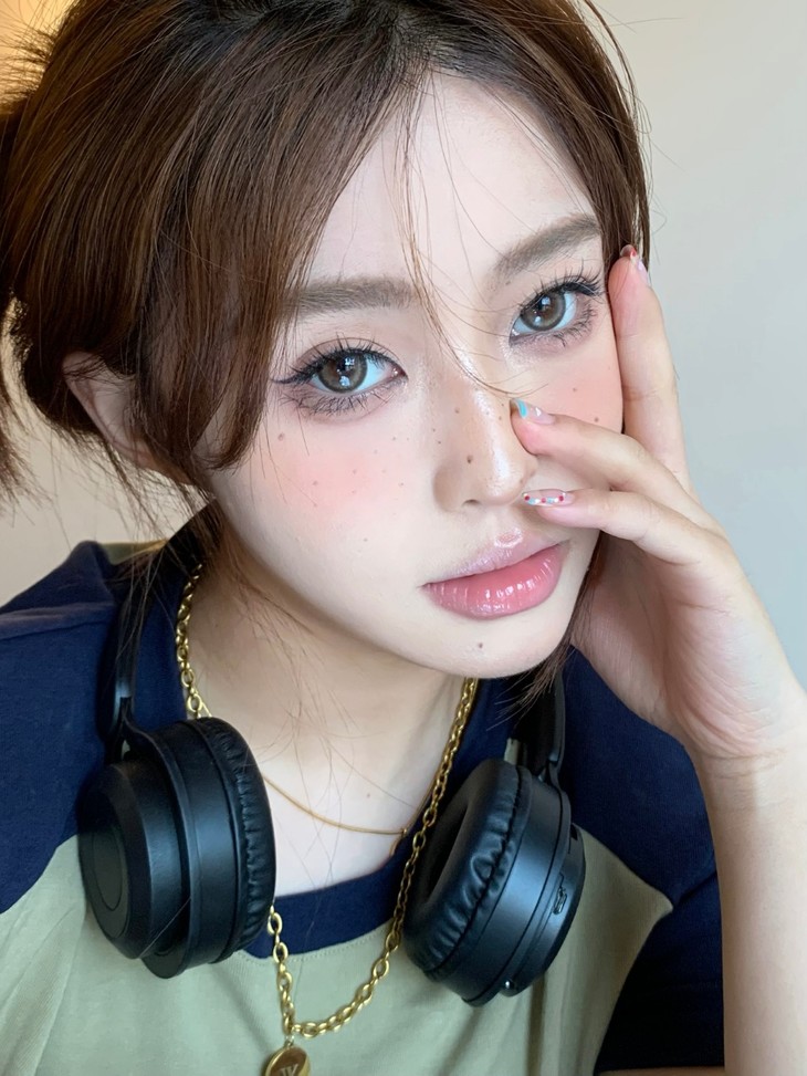 CLAIRECOLOR年抛隐形眼镜 奶油可颂14.5mm 1副/2片-VVCON美瞳商城14