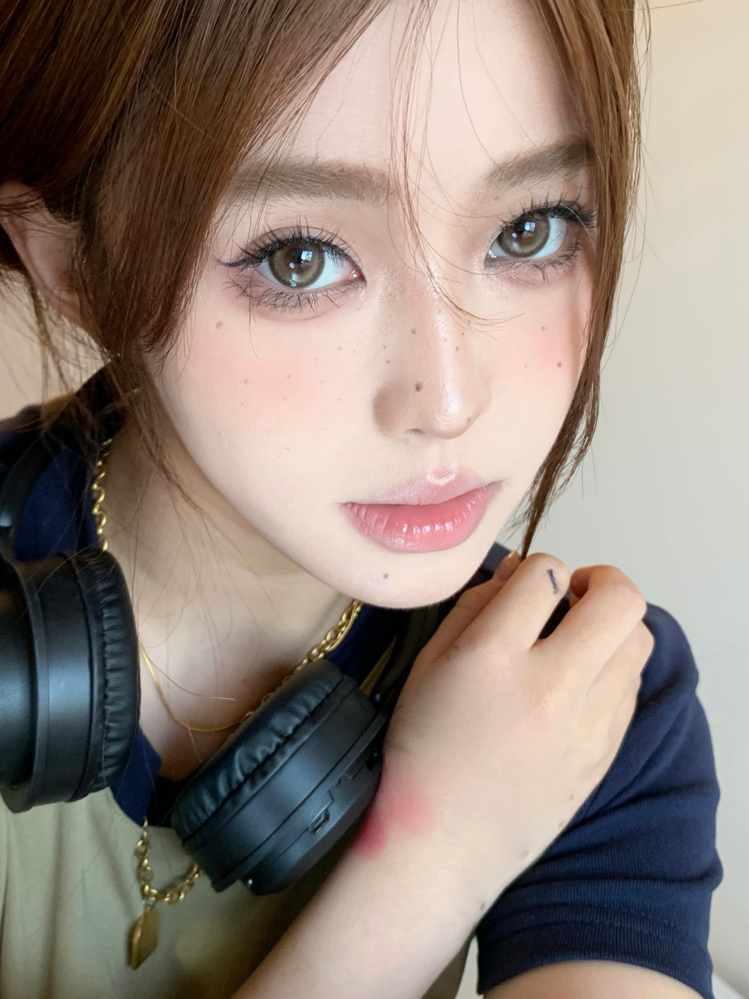 CLAIRECOLOR年抛隐形眼镜 奶油可颂14.5mm 1副/2片-VVCON美瞳商城13