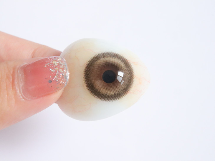 CLAIRECOLOR年抛隐形眼镜 奶油可颂14.5mm 1副/2片-VVCON美瞳商城6