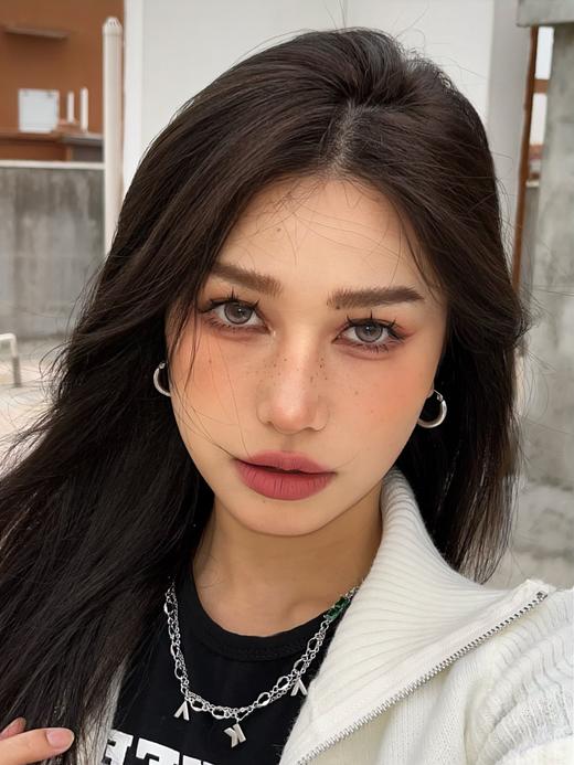 mimipark 半年抛 巴斯克玫瑰 直径14.2mm着色13.48mm 商品图0