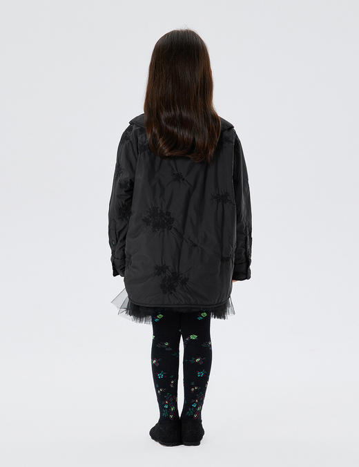 JNBY  22年冬款   宽松翻领短款棉服  1M0B11890 商品图5