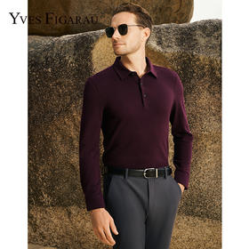 YvesFigarau伊夫·费嘉罗秋冬新款休闲长袖T恤940923