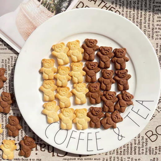 BIKA小熊饼干牛奶巧克力味脆饼马来西亚进口休闲早餐零食150g 商品图1