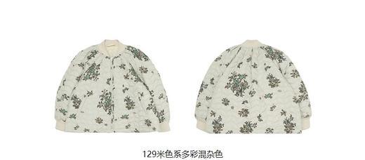 JNBY  22年冬款  传统花卉  中长款羽绒服  1M0C11870 商品图10