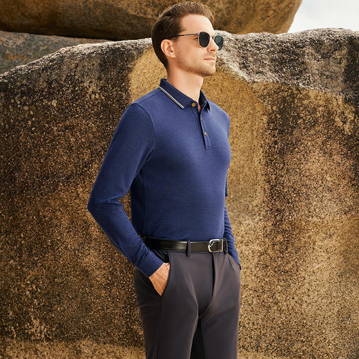 YvesFigarau伊夫·费嘉罗秋冬新款休闲长袖T恤940910 商品图2